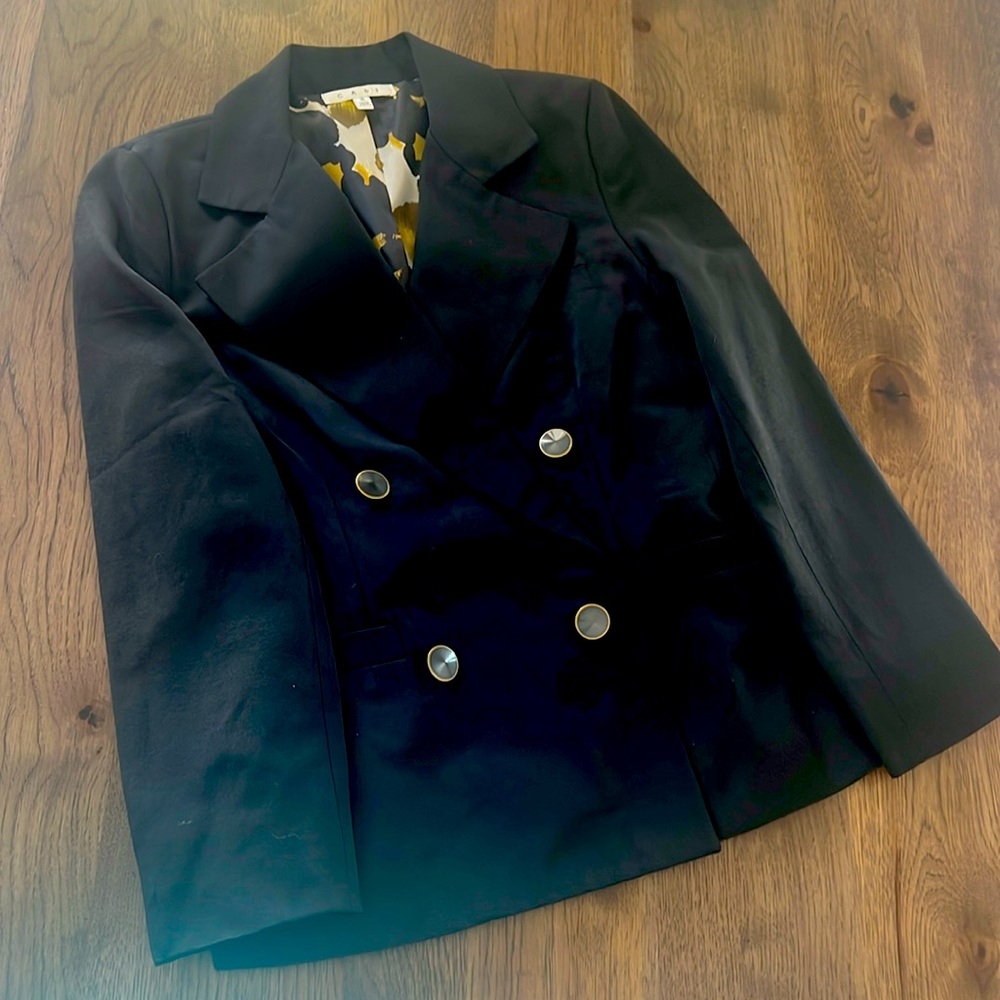 Cabi Lux Tux 987 Black Long Sleeve Blazer 4